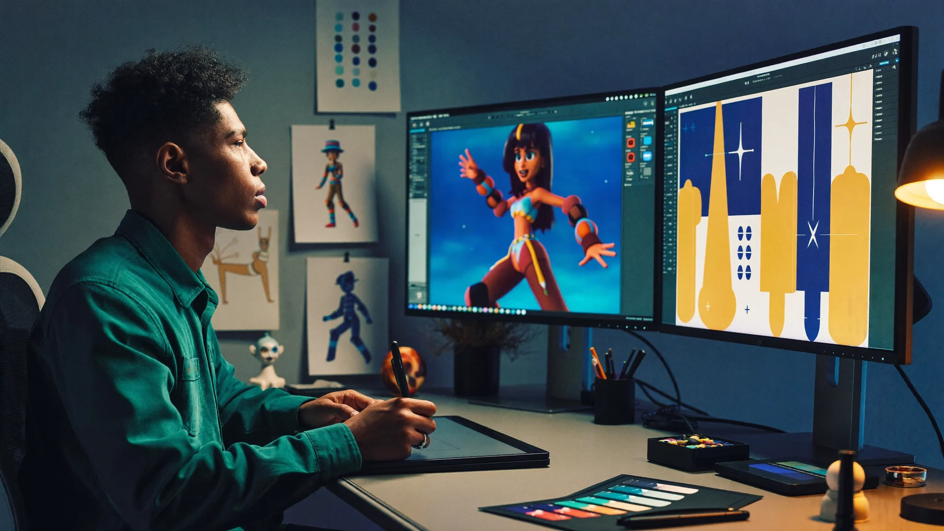 Doble Titulación: Animación 2D/3D + Diseño Gráfico