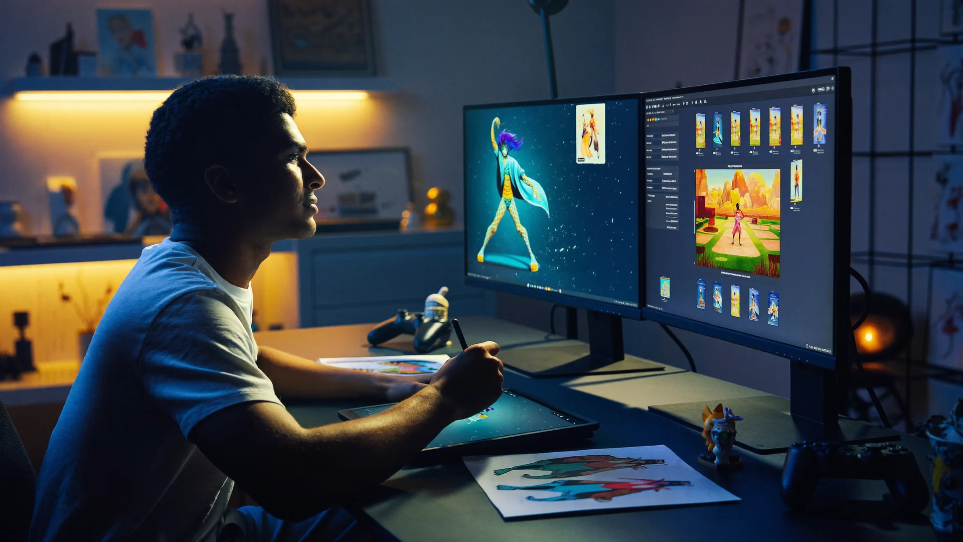 Doble Titulación: Animación 2D/3D + Videojuegos