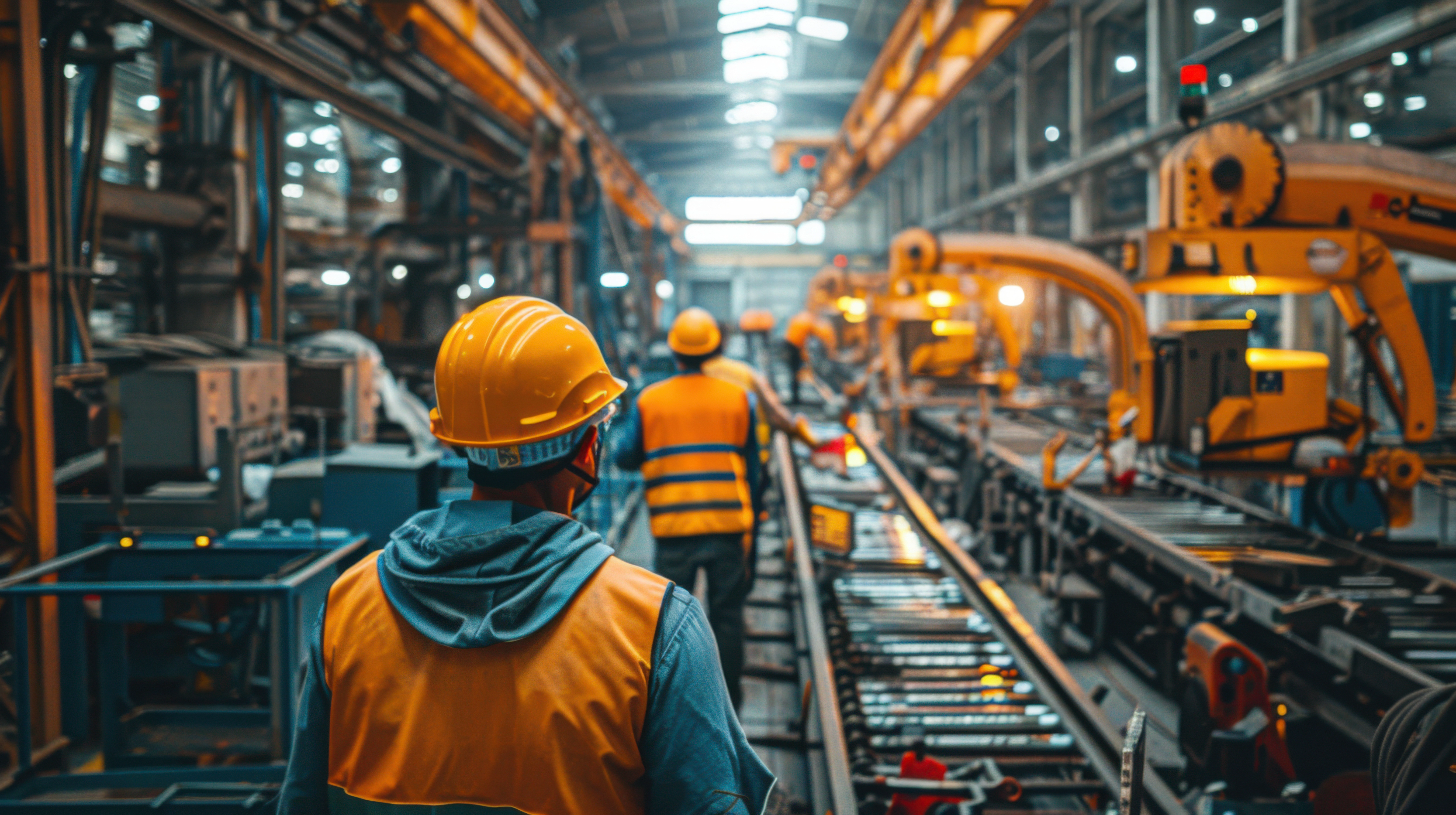 Ingeniero industrial optimizando procesos de producción