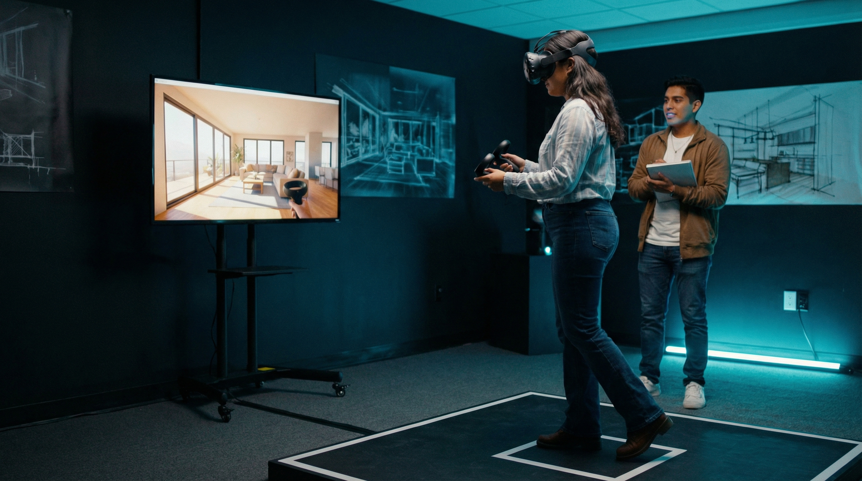 Simuladores de realidad virtual para evaluar espacios