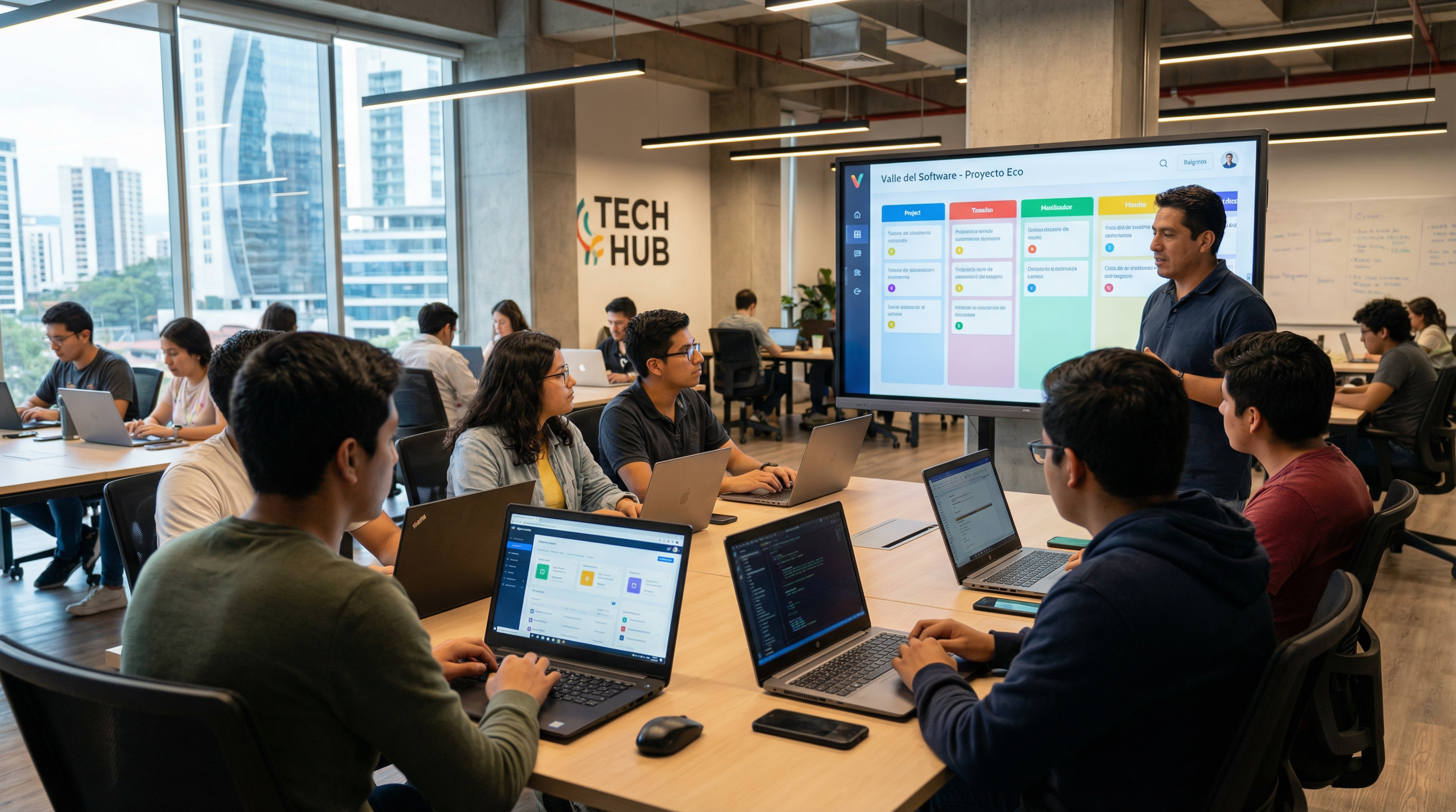 Prácticas desde el primer periodo en el Valle del Software