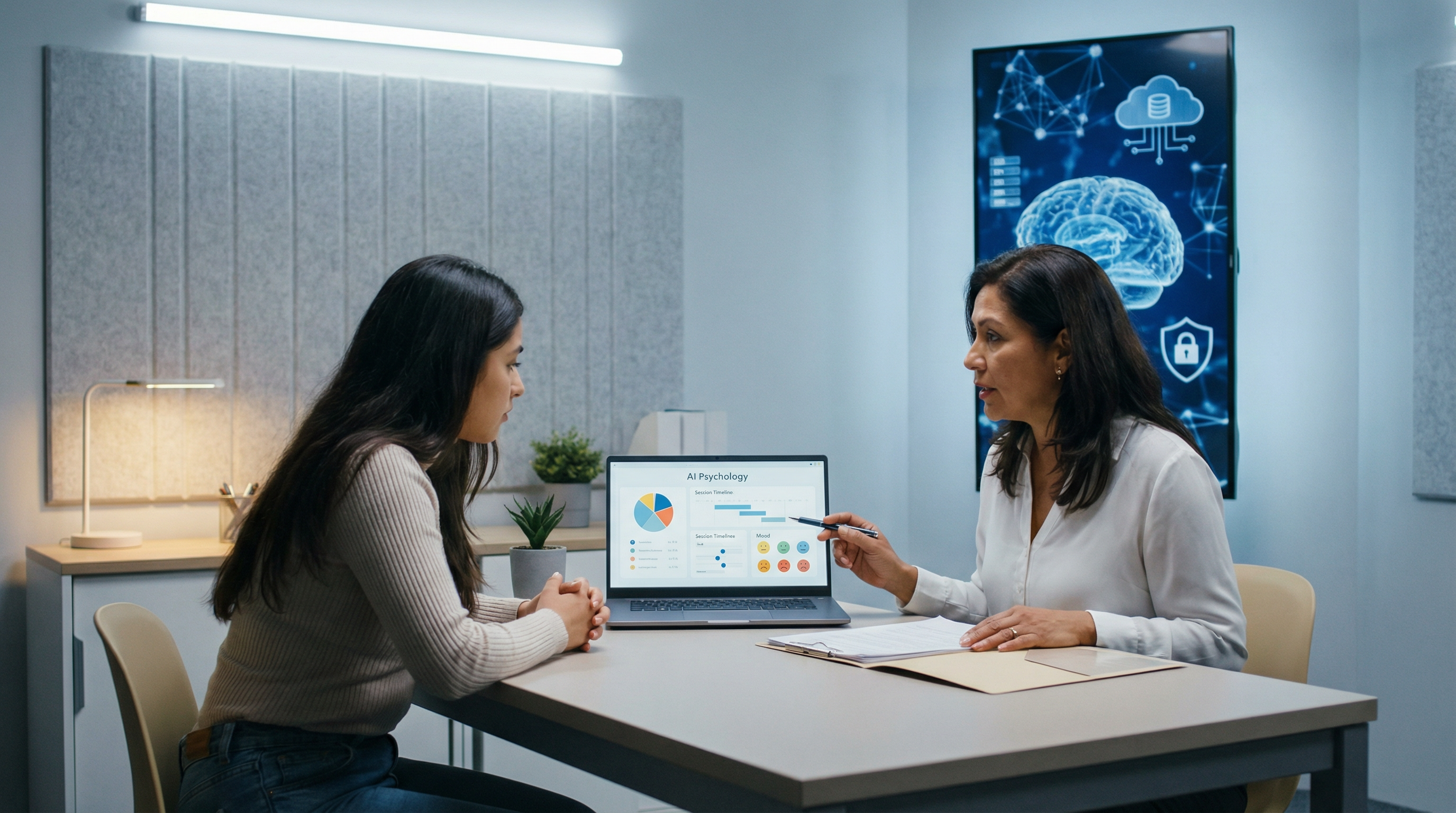Consultorios psicológicos con IA y acompañamiento experto