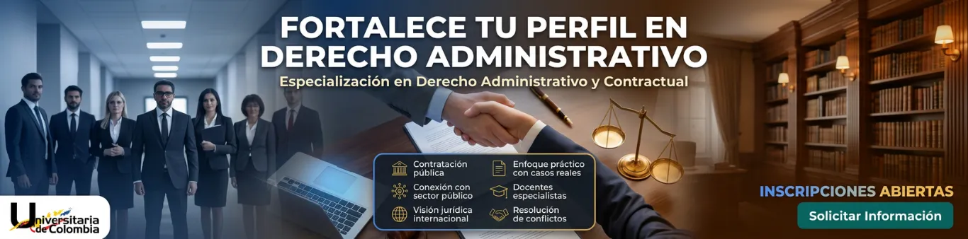Especialización Derecho Administrativo y Constitucional
