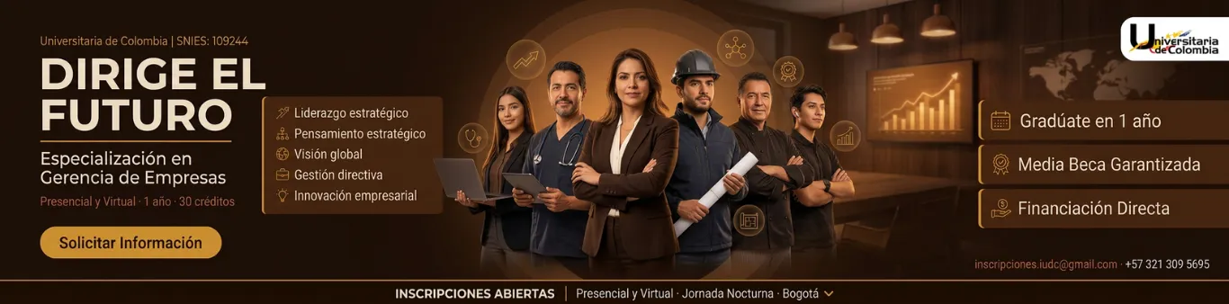Especialización Gerencia de Empresas